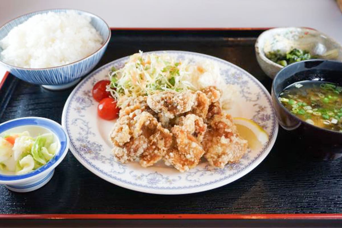 軽食堂すばる 唐揚げ定食 1,150円